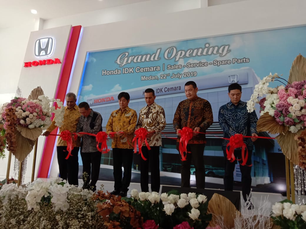 Kembangkan Jaringan, Honda Buka Dealer Kelima di Medan