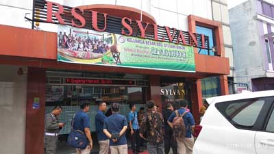 Tim Wasrikgakum SIU dan JSN Inspeksi ke RSU Silvany Binjai