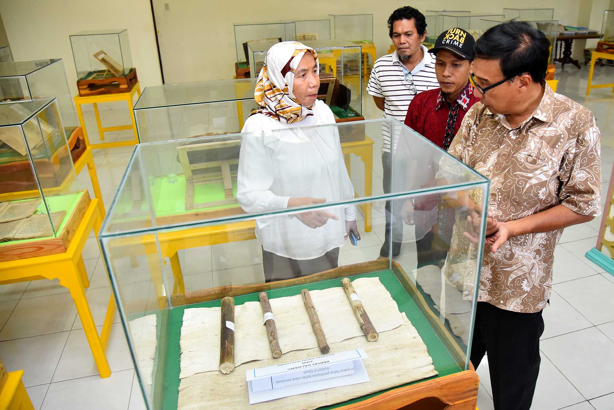 Tinjau Museum Sejarah Alquran Sumut,  Sabrina Sebut Progres Telah Capai 70 %
