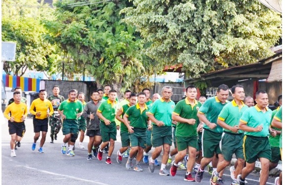 Danrem 023/KS Ingatkan Bahaya Kebakaran dan Narkoba