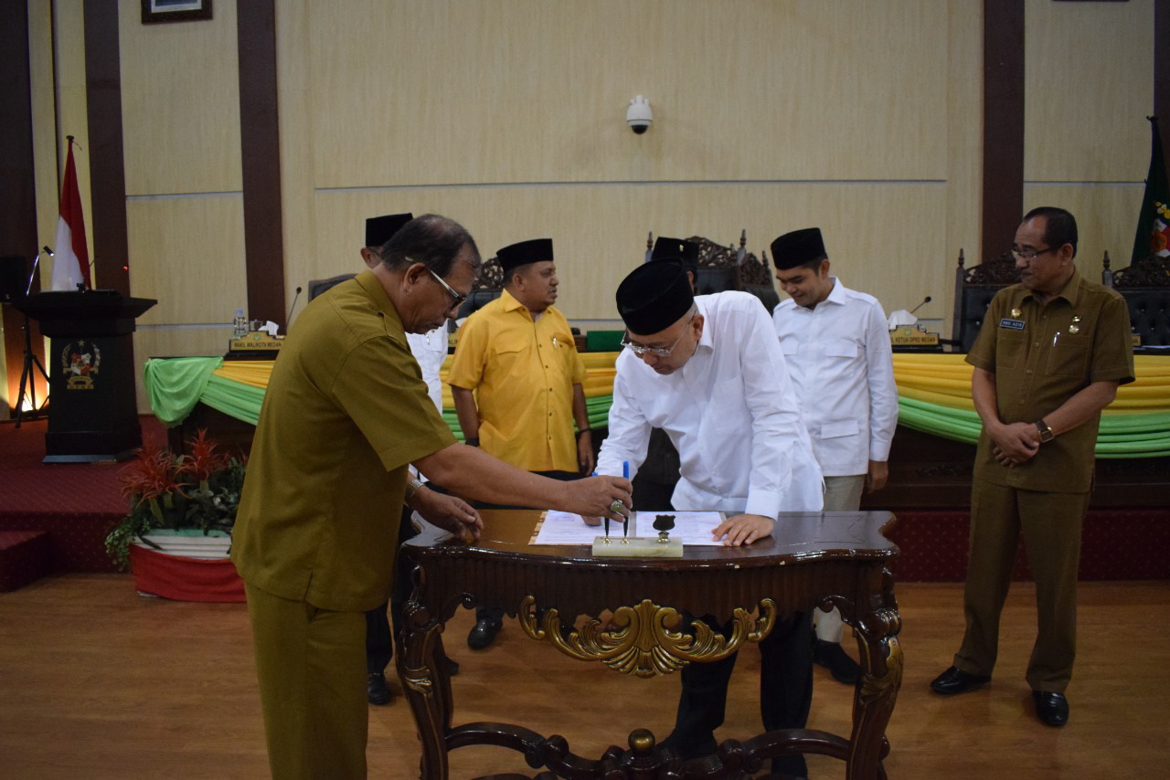 DPRD Terima & Setujui LPj Walikota Medan 2018