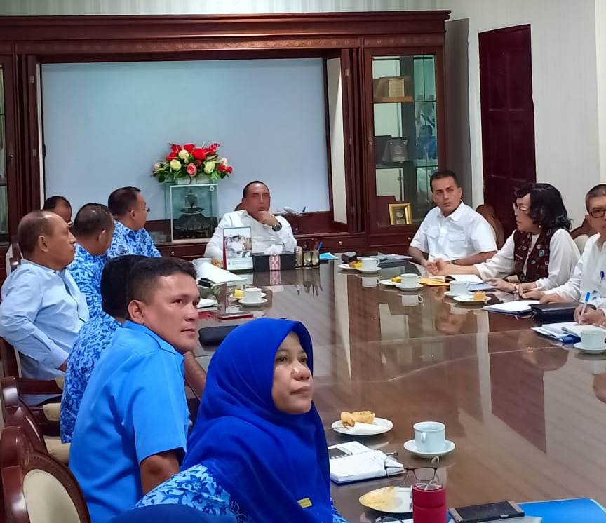 Pemko Binjai Tawarkan Kerjasama Air Minum Perkotaan ke Medan