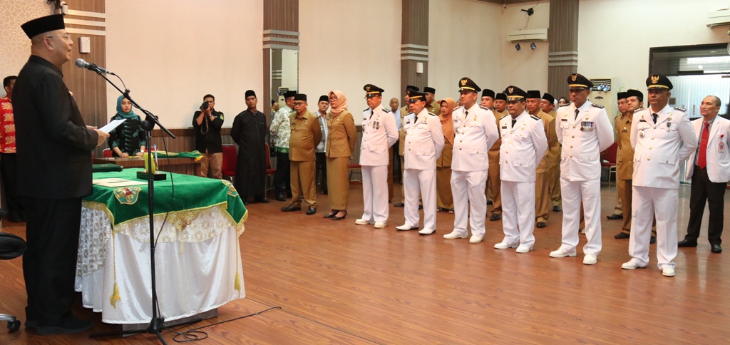 33 Pejabat Eselon II & III Pemko Medan Dilantik