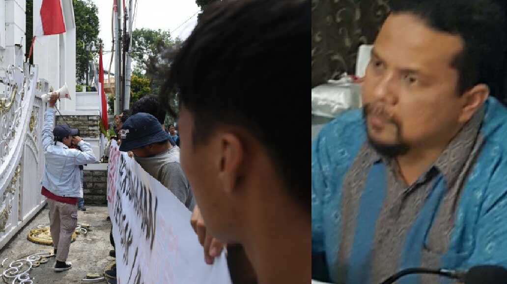 Perusak Gerbang Utama Kantor Gubsu Wajib Diproses Hukum