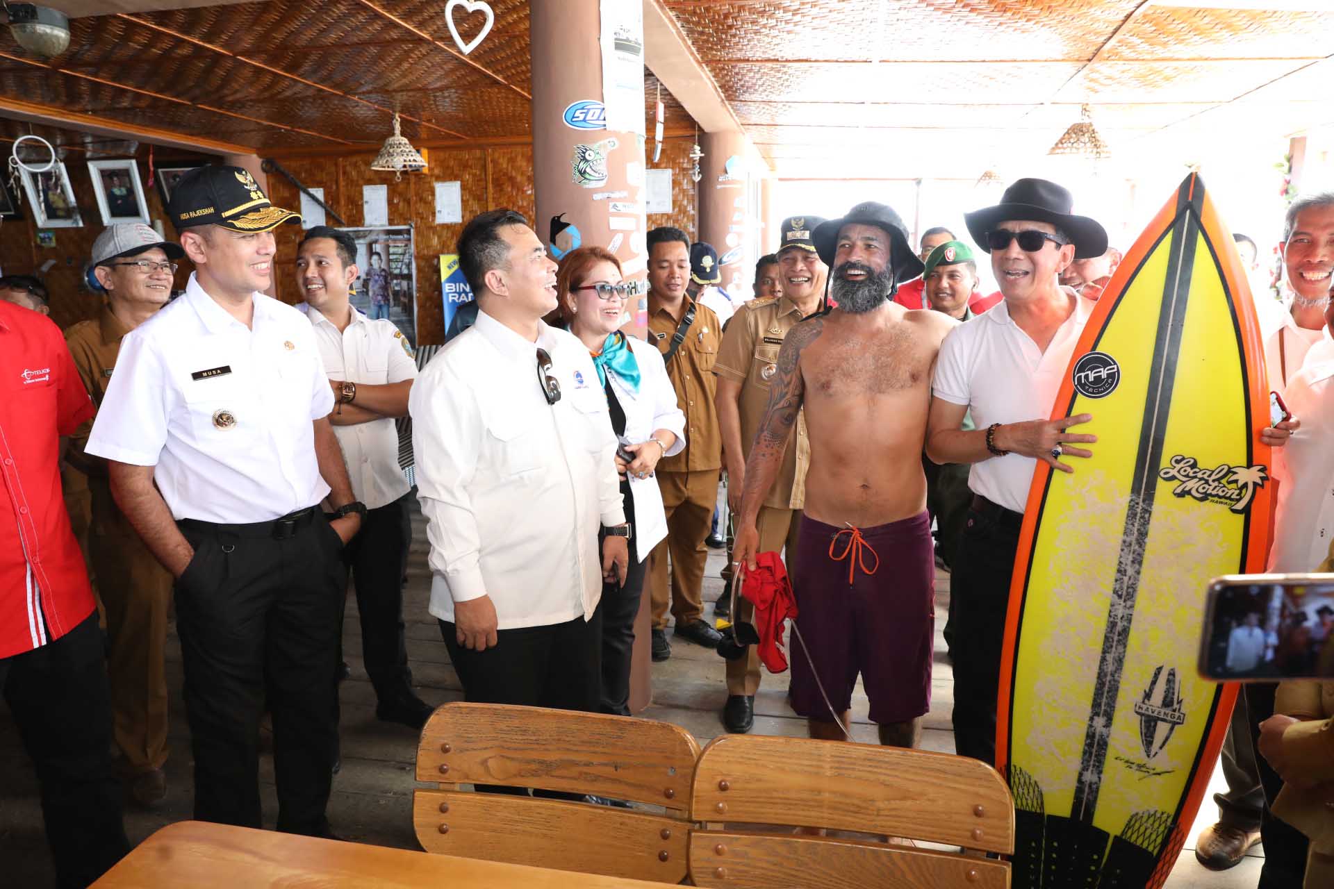 Wagub Dampingi Ketua Panitia Nasional,  Persiapan Sail Nias 2019 Rampung 90 %