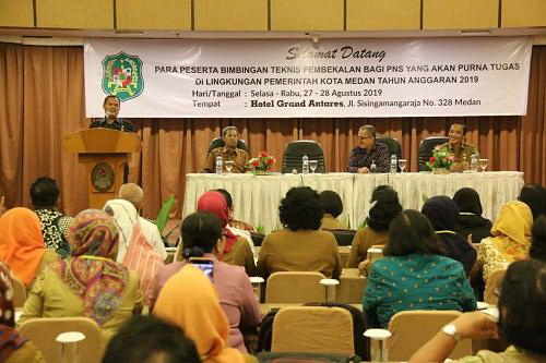 Pemko Medan Beri Pembekalan Bagi ASN Akan Purna Tugas