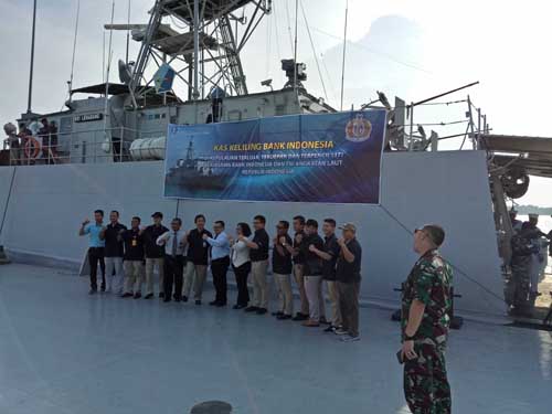 BI Sumut-TNI AL Kirim Uang Rp3,4 Miliar ke Enam Pulau 3T