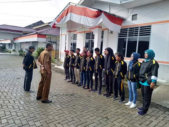 Kadisdik Berangkatkan Atletit 02SN Tingkat Provinsi Sumut