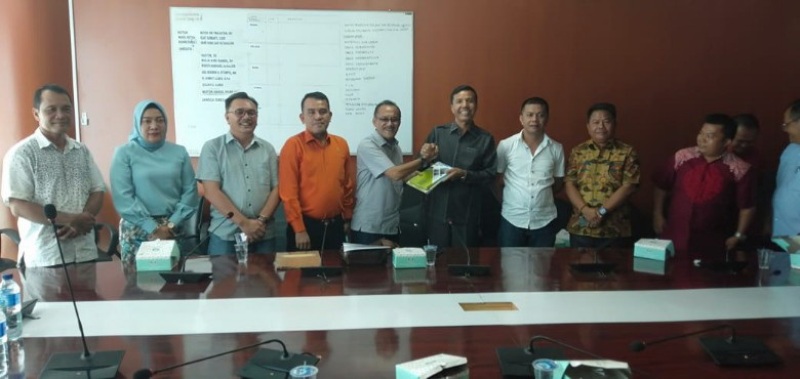 DPRD Nisel Kunker ke DPRD Medan Pelajari Sistem Perparkiran