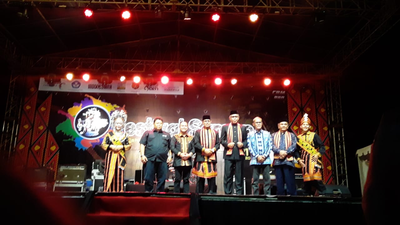 Festival Tari Saman Guncang Aceh, Pembukaan Festival Tari Saman Dihadiri PLT Gubernur