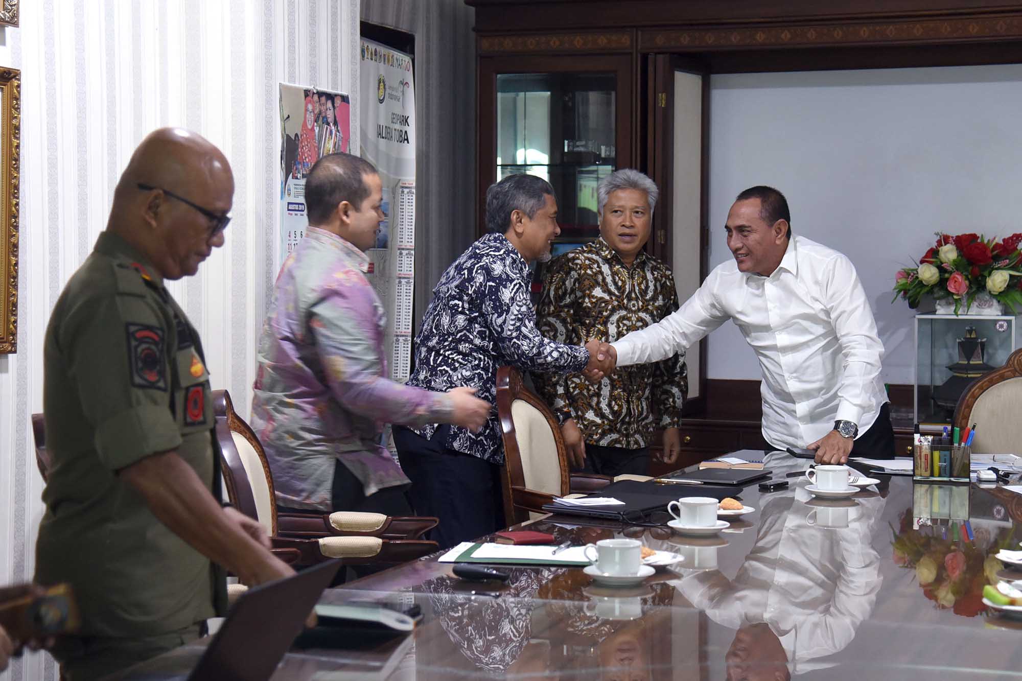 Peduli Keseimbangan Ekosistem Sumut,  Gubernur bersama CI Indonesia Bahas  Konsep Pembangunan Berkelanjutan