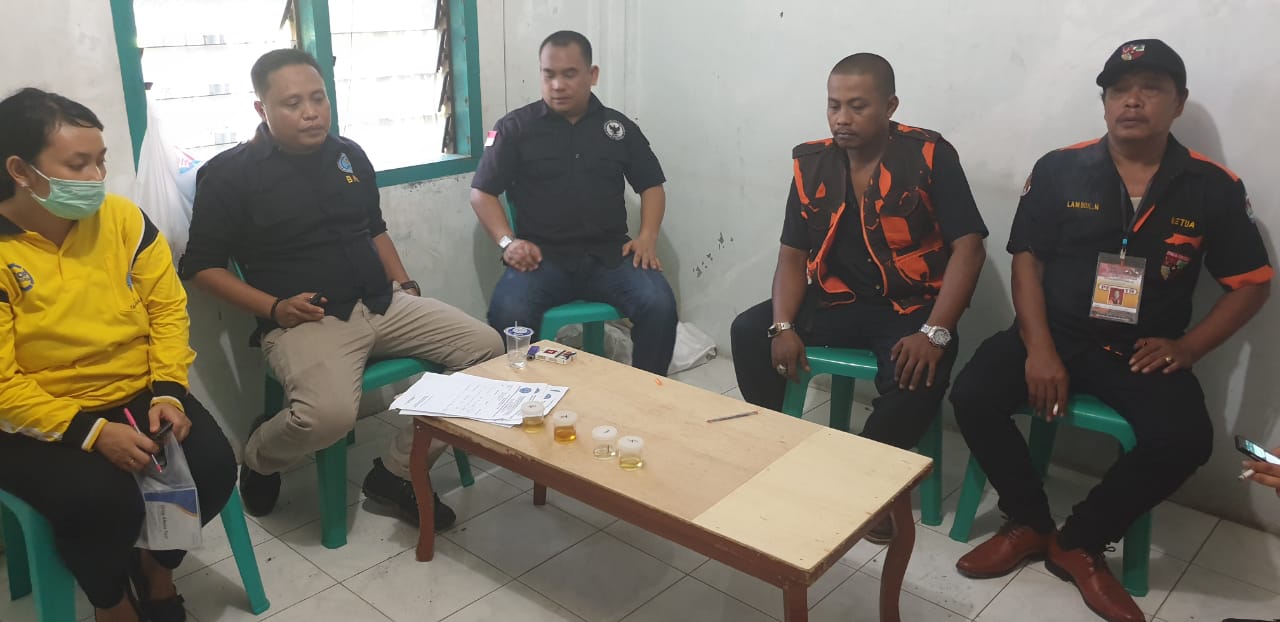 BNN Tanjungbalai Lakukan Tes Urine ke Pengurus PP