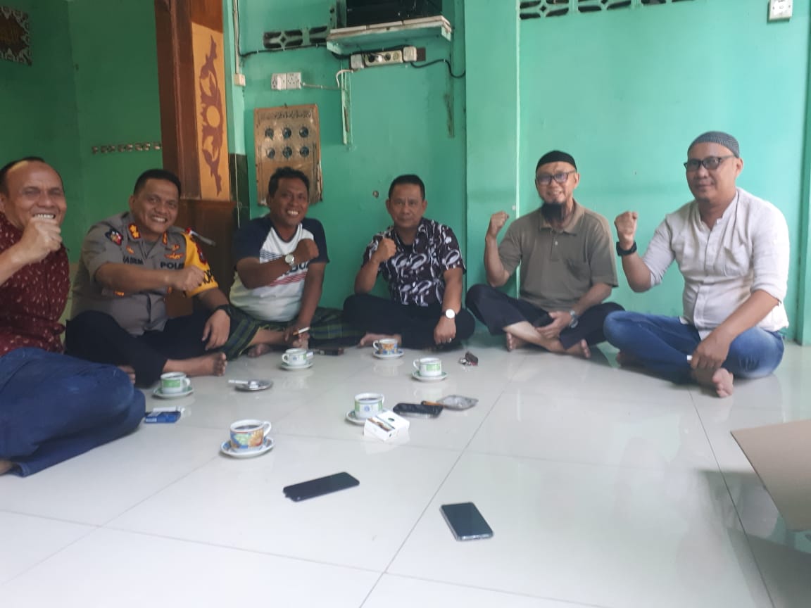 Ketua Pewarta Silaturahmi ke Pesantren Riyadlul Jannah Binaan Kapolres Madiun Kota AKBP Nasrun Pasaribu