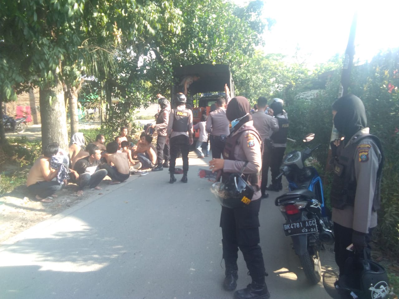Bravo, Ini Hasil GKN Tim Gabungan Sat Sabhara dan Satres Narkoba Polrestabes Medan