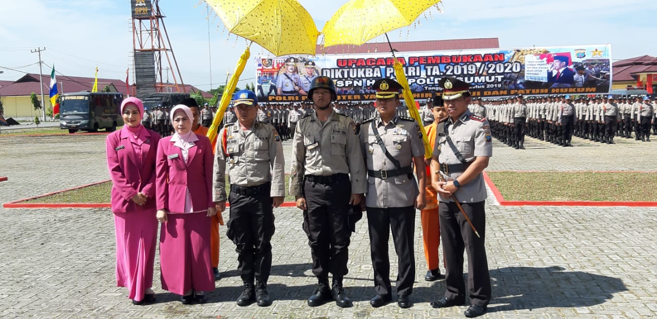 Kapolri Harapkan Diktuk Bintara Polri 2019/2020 Berikan Kontribusi,Â 272 Casis Polki Sumut Masuk SPN Hinai