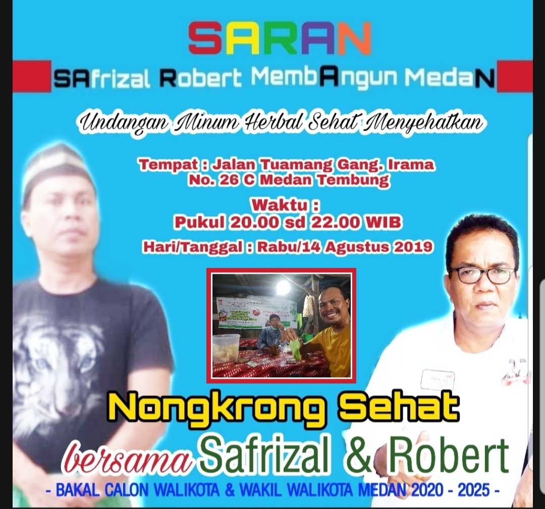 SARAN Gelar Minum Herbal Sehat Menyehatkan
