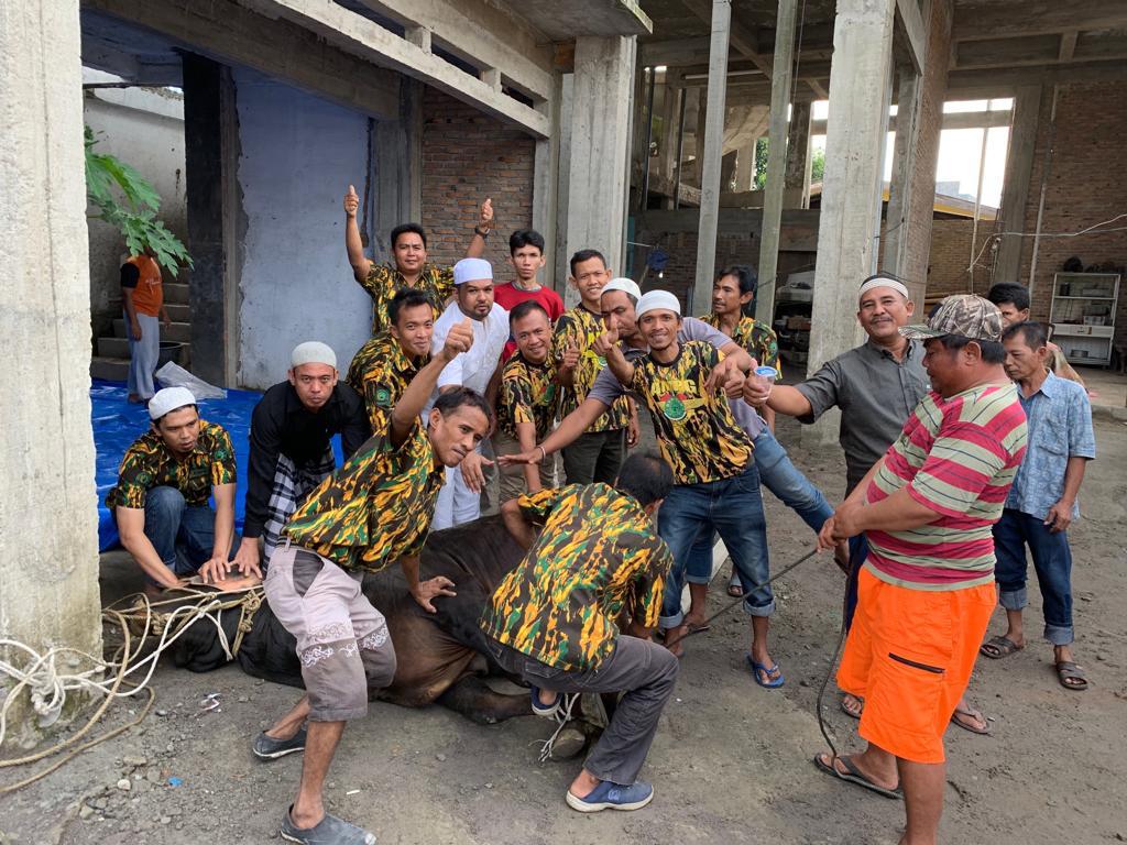 AMPG Sumut Potong 1 Hewan  Kurban, Ketua Dedek: Kita Harus Peduli