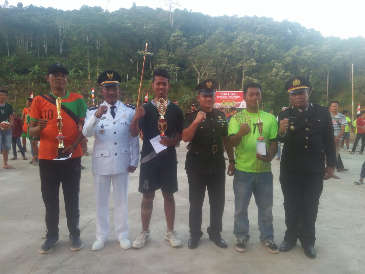 HUT RI Ke 74 di Putri Betung di Gelar Beberapa Perlombaan