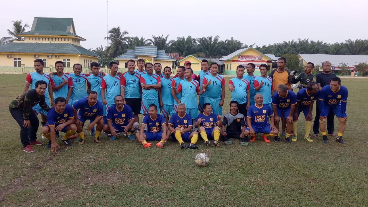 Pertandingan Persahabatan, PS Jurnalis Sergai VS PSDS Old Crack Berakhir Imbang