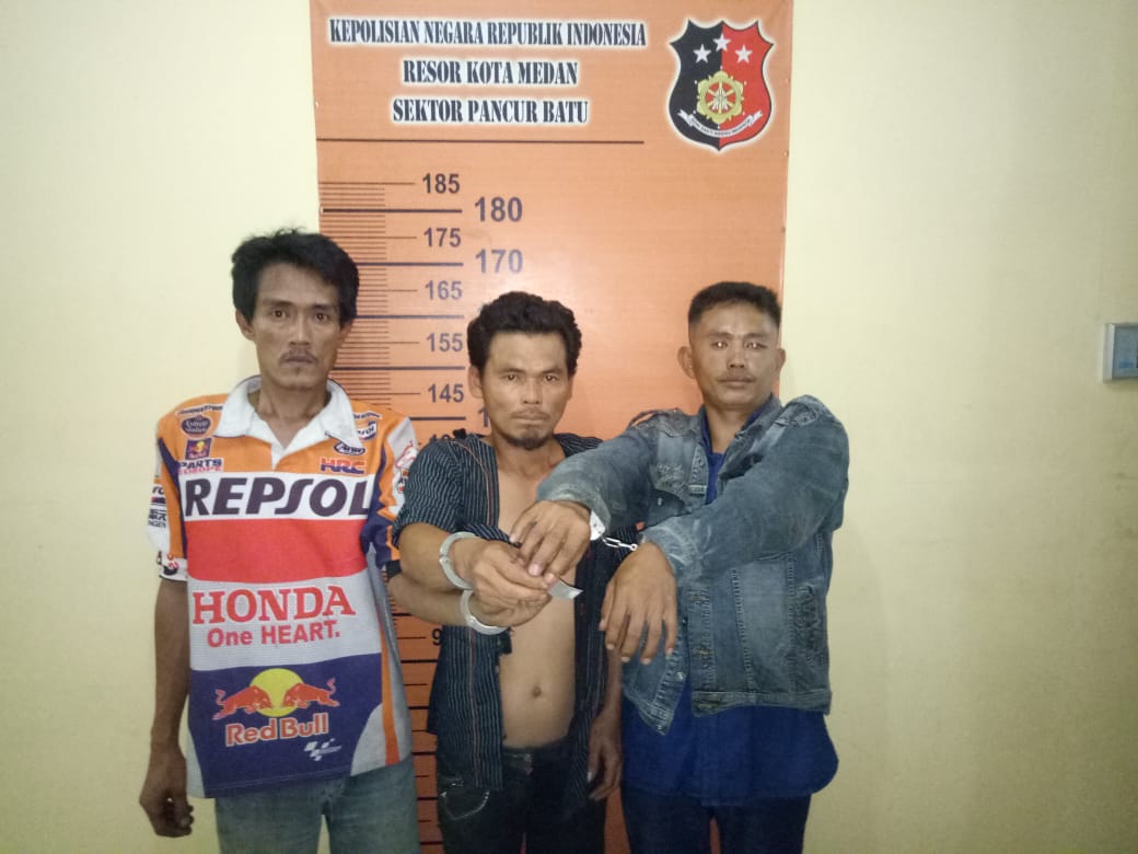 Pegasus Pancur Batu Ciduk 3 Pria Berpesta Narkoba Jenis Shabu