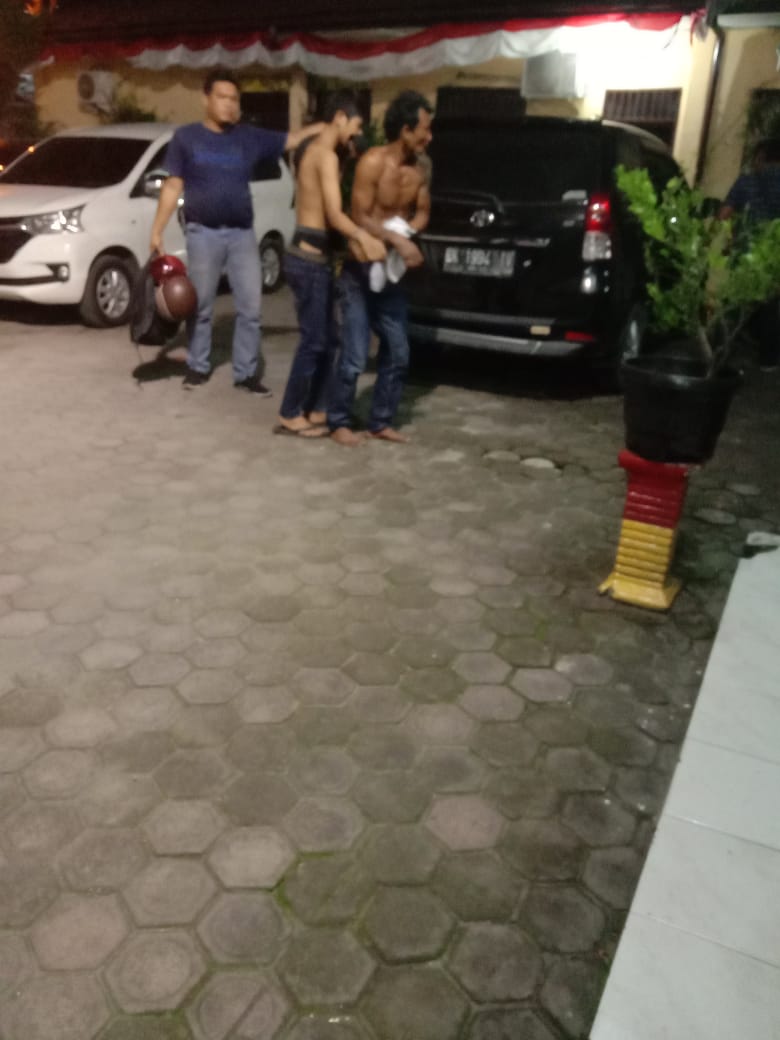 Polsek Delitua Ringkus 2 Maling Laptop Milik Guru SD