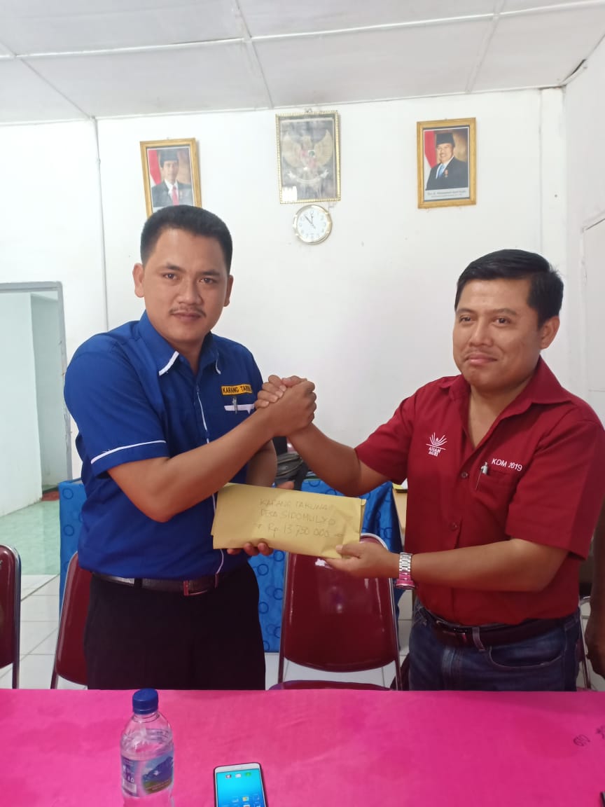 Pakai Dana CSR Karang Taruna Desa Sidomulyo Buat Penanaman Palawija.