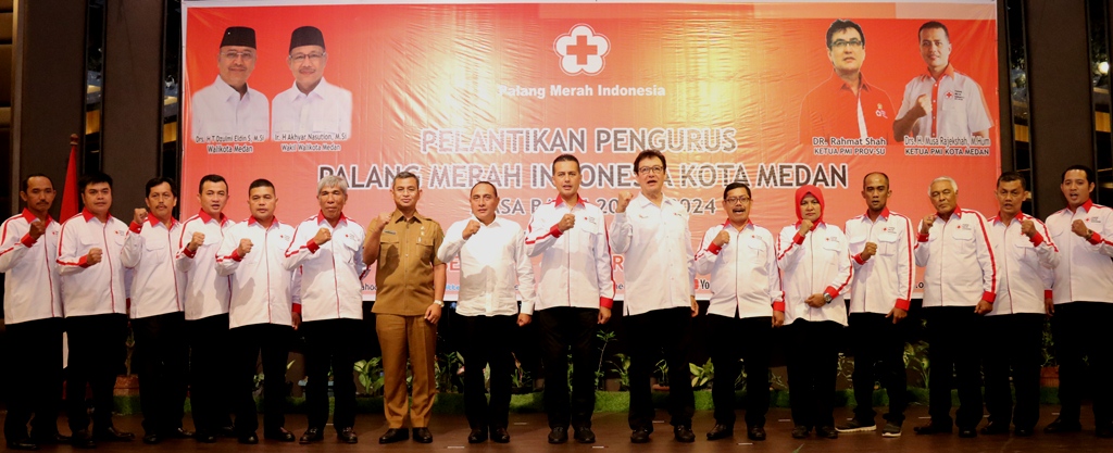 Ketua PMI Kota Medan Ucapkan Terima Kasih Atas Dukungan Wali Kota
