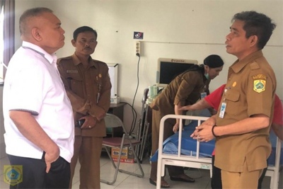 Pj. Bupati Pakpak Bharat Kunjungi Rumah Sakit Umum Daerah