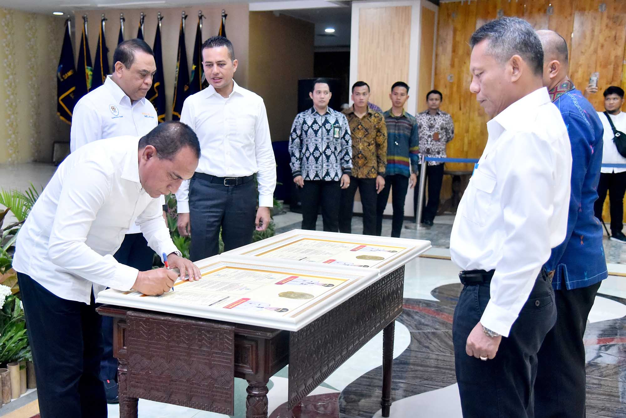 Penandatanganan Perjanjian Kinerja OPD,  Menteri PAN-RB Harapkan Jadi Awal Penguatan SAKIP Pemprov Sumut