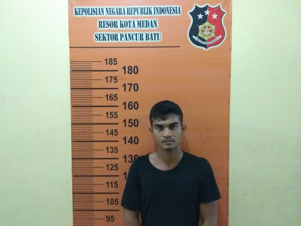 Pengedar Shabu Tanjung Anom Diciduk Pegasus Pancur Batu