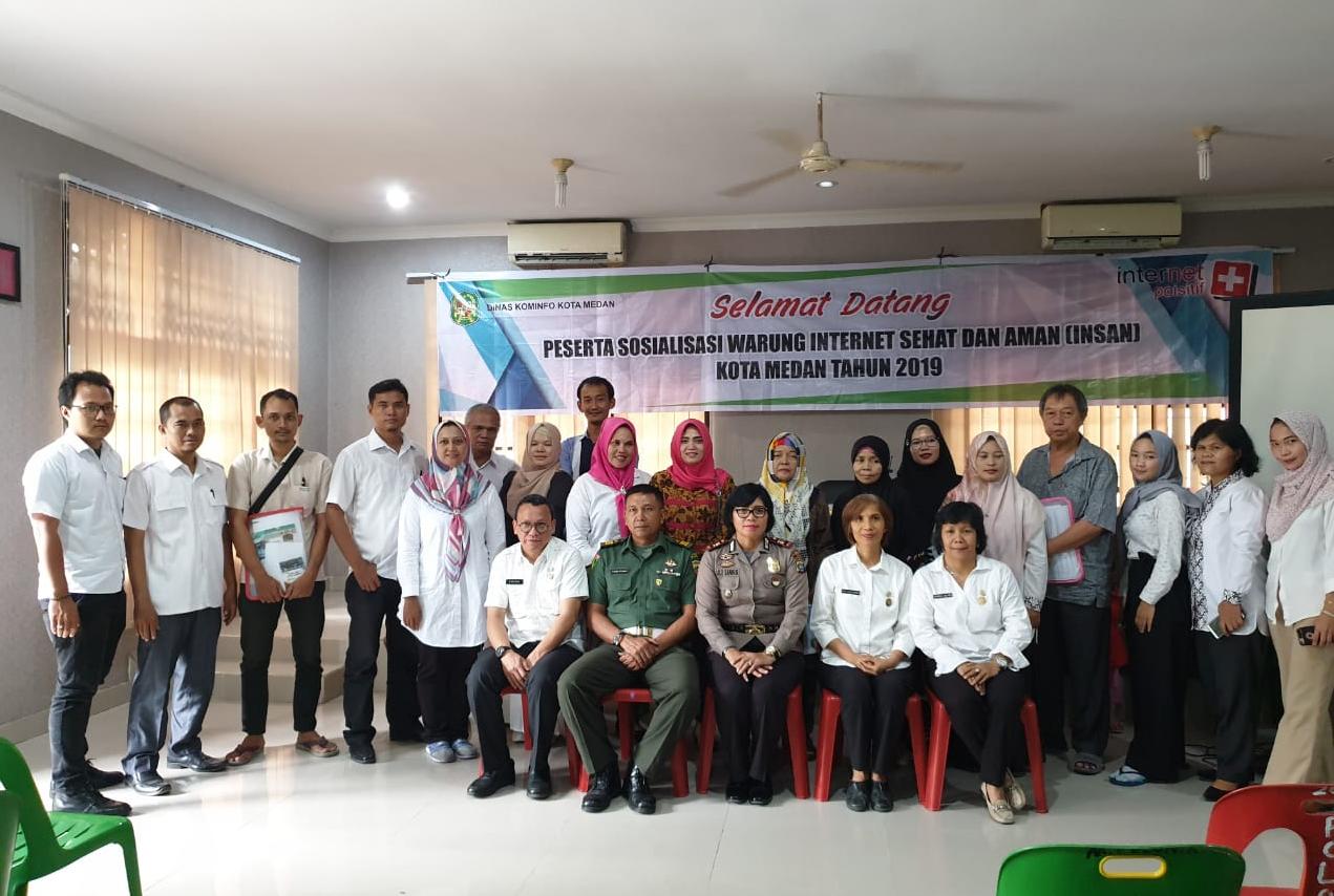 Polsek Medan Baru Beri Arahan dan Sosialisasi INSAN Kepada Pemilik dan Pengguna Warnet