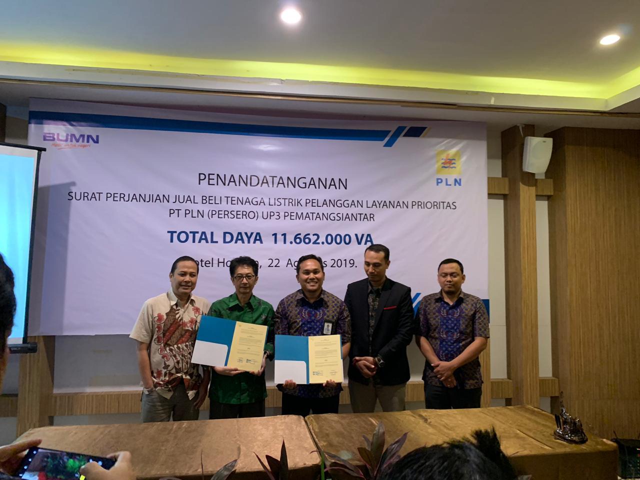 PLN Dukung Meningkatkan Geliat Bisnis dan Industri di Pematangsiantar