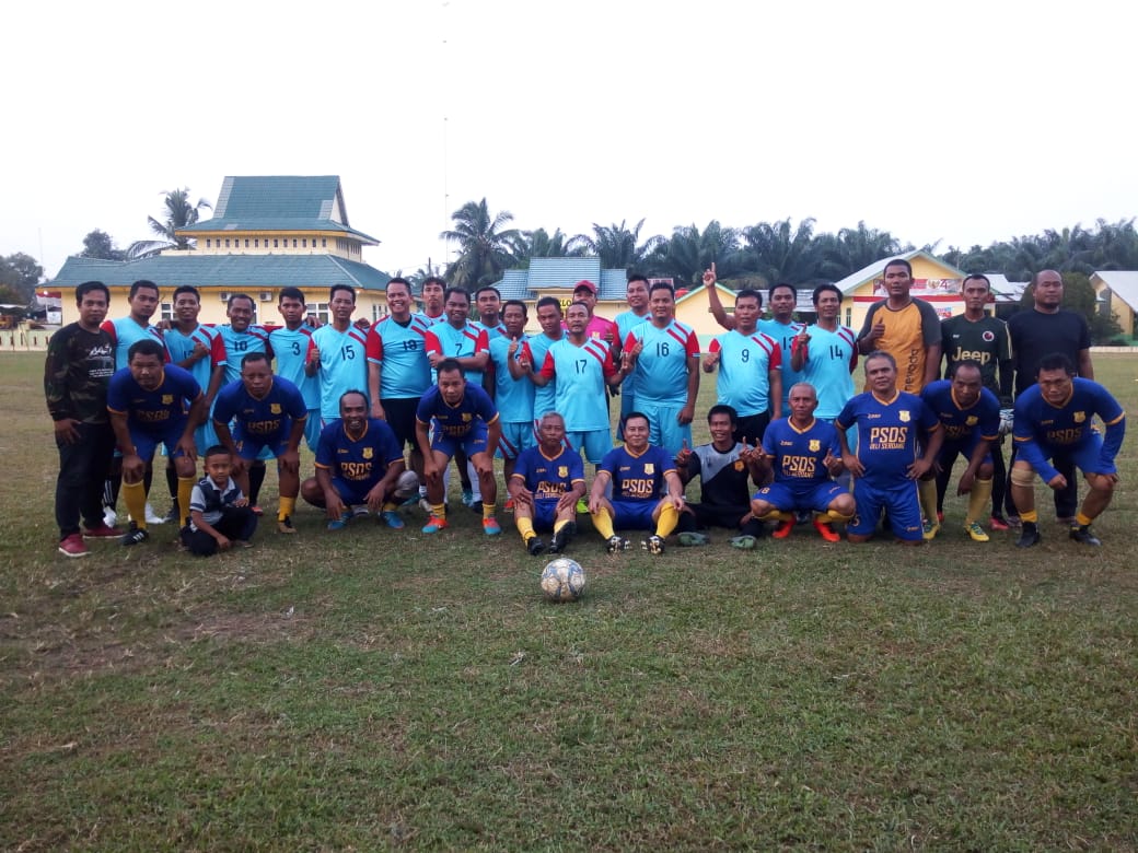 Pertandingan Persahabatan, PS Jurnalis Sergai Melawan PSDS Old Crack Berakhir Imbang