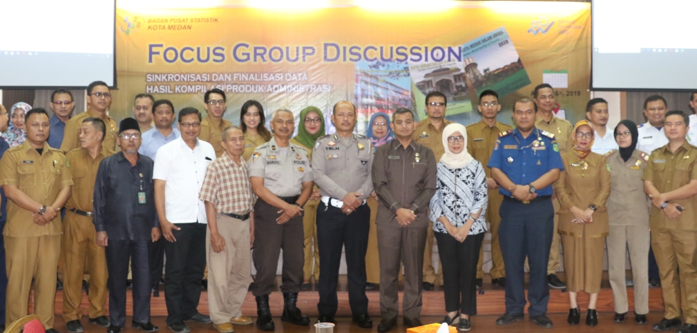 Pemko Medan & BPS Gelar FGD,  Demi Kesempurnaan Publikasi Kota Medan Dalam Angka 2019