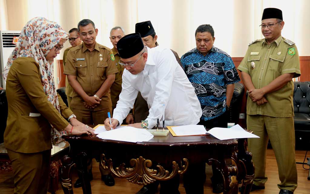 Pemko Medan & DPRD Tandatangani Nota Kesepakatan KUA PPAS RAPBD 2020