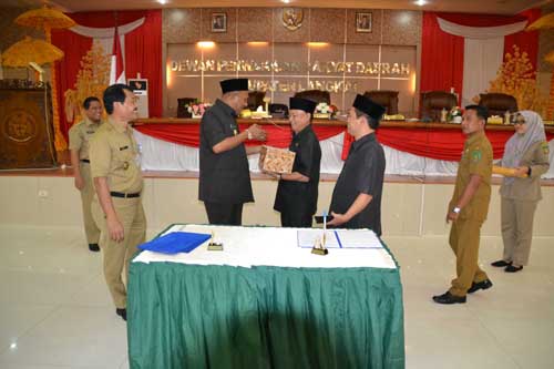 Perubahan APBD Langkat 2019 Disampaikan Ke DPRD