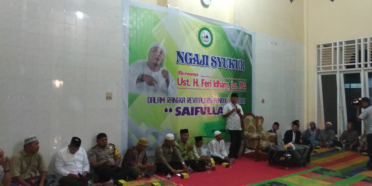 Pesantren SAIFULLAH Gelar Ngaji Syukur