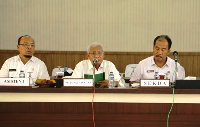 Plt Bupati Asahan Pimpin Rakorpem Berharap Dapatkan Informasi Berkesinambungan