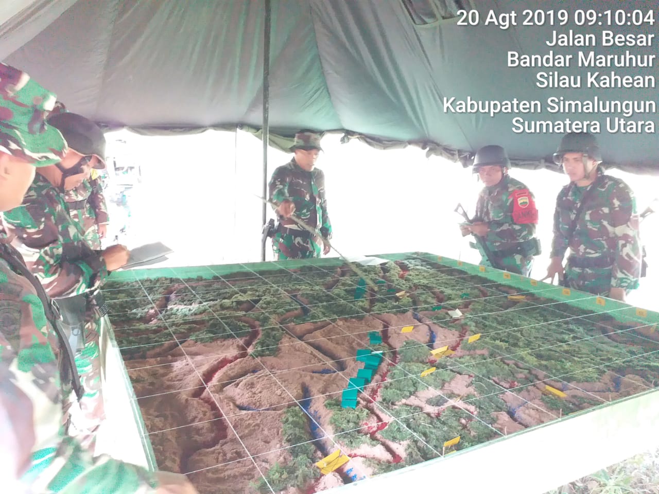 Jaga NKRI, Prajurit Brigif 7/RR Uji Siap Tempur Tingkat Kompi