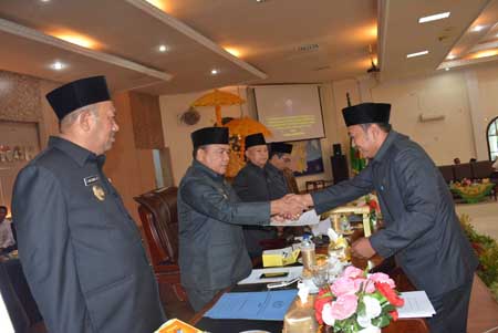 Ranperda P-APBD Langkat 2019 Sah Menjadi Perda