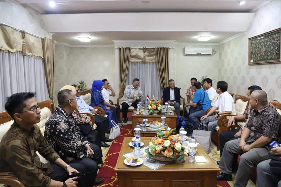 Wali Kota Solok Sambut Kedatangan Wali Kota Toyohashi Jepang