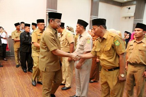 Sekda Lantik 50 Pejabat Eselon IV Pemko Medan