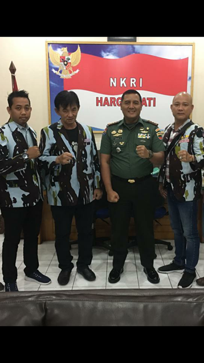 Dandim 0203/ Langkat Terima Audensi Ketua DPD IPK Kota Binjai