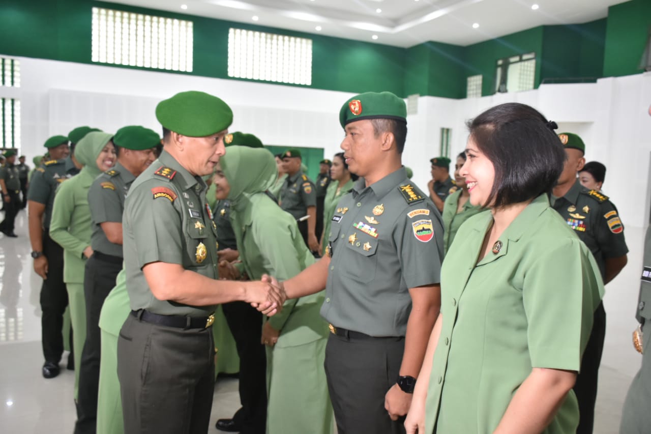 Kolonel Roy Hansen J Sinaga Resmi Jadi Dandim Medan