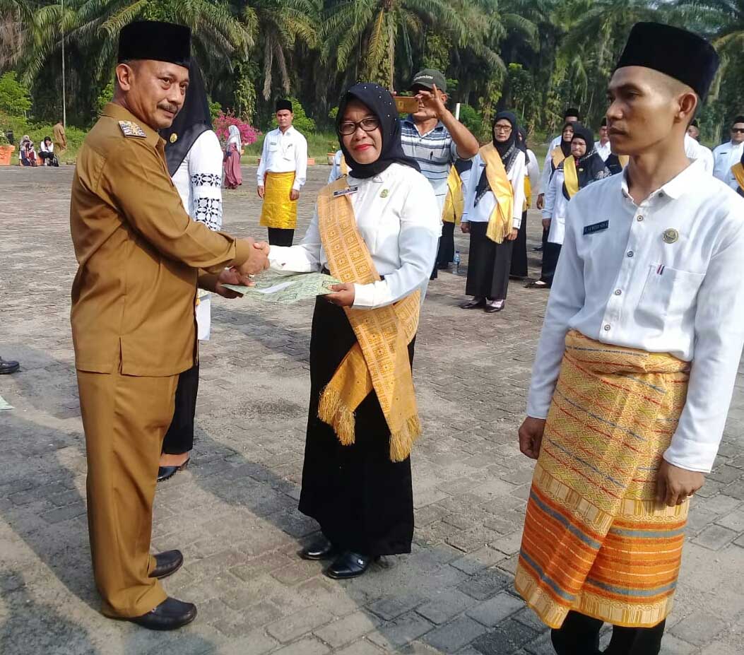 122 Kepala Sekolah Dilantik, Ini Kata Bupati Ali Sutan Harahap