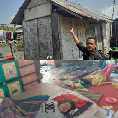 Warga Labuhan Deli Anak dan ibu lumpuh selama 10 tahun, Mohon Uluran Tangan Wali Kota MedanÂ 