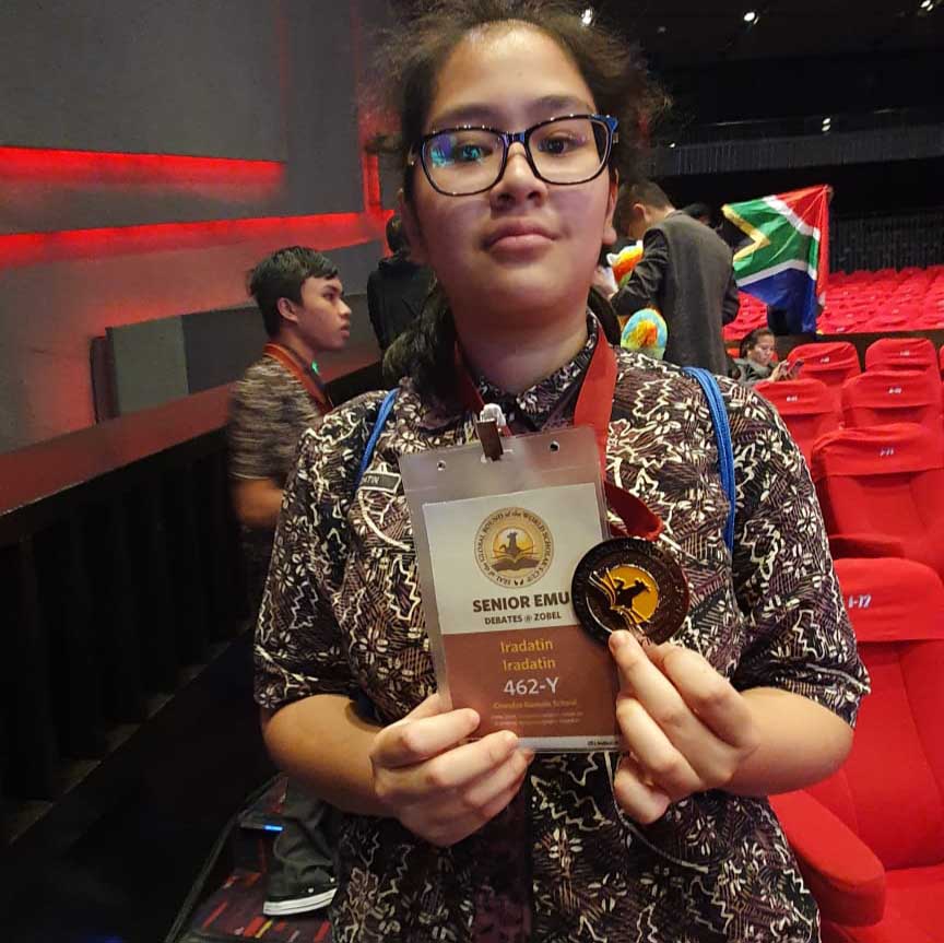 Iradatin Shah Menang di World Scholarâ€™s Cup Manila