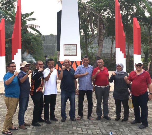 Panpel Hari Kesaktian Pancasila Persiapkan Lokasi Upacara di Tugu Tembung