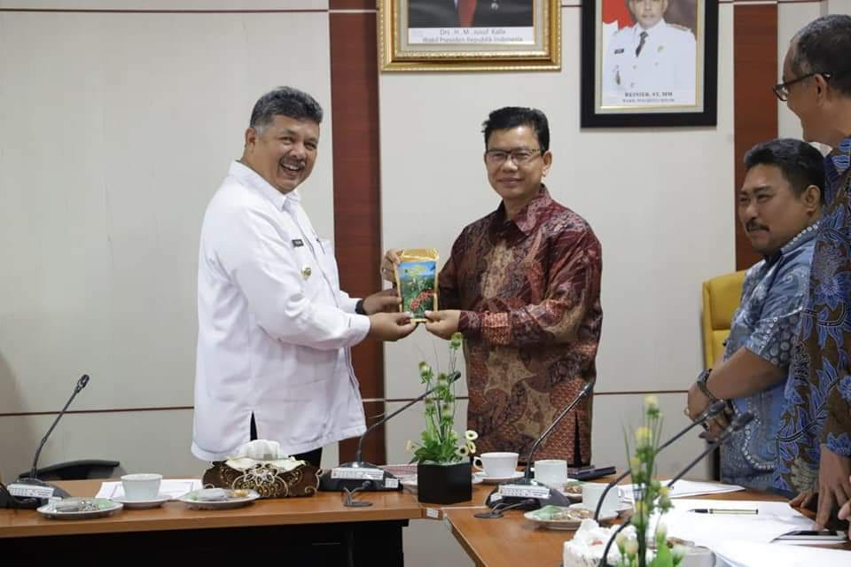 Wali Kota Solok Terima Kedatangan Pemerintah Kab Aceh Jaya