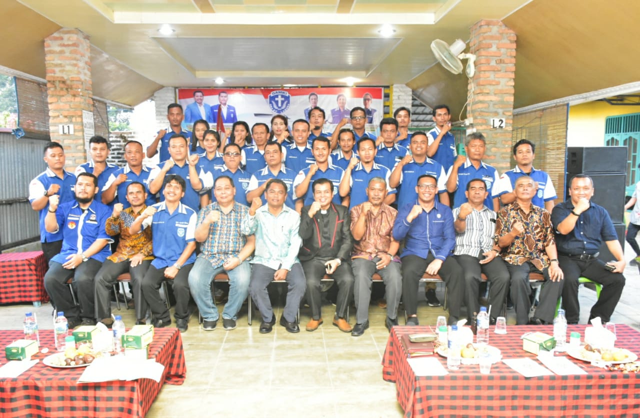 DPC GAMKI Sergai Periode 2019-2022 dilantik, Wabup Darma Wijaya : GAMKI Harus Mampu Membangun Kehidupan Beragama